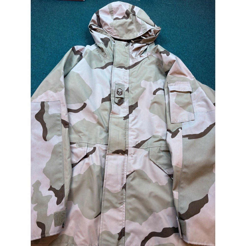 Tennessee Apparel ECWCS Gore-Tex Desert Camo Parka Jacket Large Long